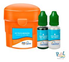 Kit Teste Piscina Cloreto De Sódio (sal) Nautilus Kit Teste Piscina Cloreto De Sódio (sal) Nautilus