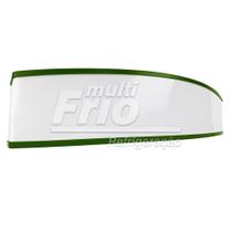 Kit Testeira Para Freezer Expositor Metalfrio - Verde Escura - Meltalfrio