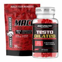 Kit Testo Dilated Body Nutry 120 cáps e Ma ca Snake Dragon 30 cáps Kit Testo Dilated Body Nutry 120 cáps e Ma ca Snake Dragon 30 cáps