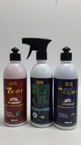 Kit Tfp Limpeza Seco + Pretinho Tirecoat + Silicone