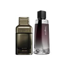 Kit The Blend Bourbon Eau De Parfum 100ml Malbec Icon O Boticário Desodorante Colônia 100ml Masculin