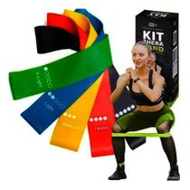 Kit Thera Band - 5 Níveis De Intensidade Mbfit Kit Thera Band - 5 Níveis De Intensidade Mbfit