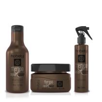 Kit Therapia Capilar Hobety Shampoo 300ml+Máscara 300g+Selante 200ml