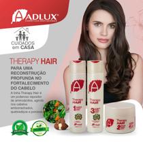 Kit Therapy Hair 3 Passos Adlux - Reconstrutor Home Car Kit Therapy Hair 3 Passos Adlux - Reconstrutor Home Car