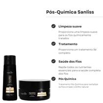 Kit Therapy Hair Mascara Sanliss Hidratação Pós Quimica 600 Ml Kit Therapy Hair Mascara Sanliss Hidratação Pós Quimica 600 Ml