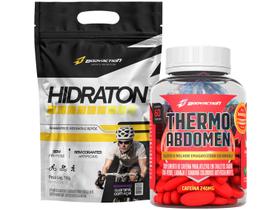 Kit Thermo Abdomen 60 Comp + Hidraton 1kg - Bodyaction - Body Action
