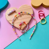 Kit Tiara de Cabelo Missangas Angel + Pulseira + Chips + Xuxinha Kit Tiara de Cabelo Missangas Angel + Pulseira + Chips + Xuxinha