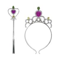 Kit Tiara e Varinha Princesa Fantasia Carnaval Festas - Festas e Decor Kit Tiara e Varinha Princesa Fantasia Carnaval Festas - Festas e Decor