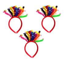 Kit Tiara Maluca Carnaval - c/ 3 unid