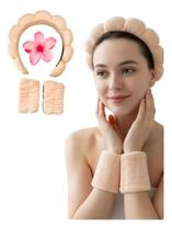 Kit Tiara Nuvem Com Pulseira Piranha Flor Skincare Maquiagem Kit Tiara Nuvem Com Pulseira Piranha Flor Skincare Maquiagem