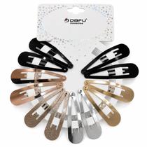Kit Tic Tac Para Cabelo Com 12 unidades Df473-pro303-2