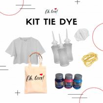 Kit Tie Dye Camiseta Cropped Infantil - Oh, tees!