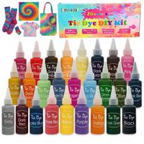 Kit Tie Dye Goodscious, 26 cores, garrafas de 35 ml, conjunto de bricolage