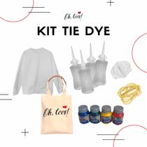 Kit Tie Dye Moletom Cássico Infantil