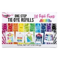 Kit Tie-Dye refills Tulip Rainbow Tie Dye multicolor, pacote com 30 Kit Tie-Dye refills Tulip Rainbow Tie Dye multicolor, pacote com 30
