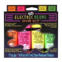 Kit Tie-Dye Tulip Electric Neons com cores extremamente ousadas Kit Tie-Dye Tulip Electric Neons com cores extremamente ousadas