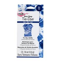 Kit Tie-Dye Tulip, recarga em uma etapa, tinta de tecido azul, 120 ml Kit Tie-Dye Tulip, recarga em uma etapa, tinta de tecido azul, 120 ml