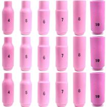 Kit Tig: 3 Bocais n4 + 3 Bocais n5 + 3 Bocais n6 + 3 Bocais n7 + 3 Bocais n8 + 3 Bocais n10