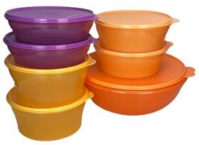 Kit Tigela Classic com 7 peças Tupperware