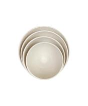 Kit Tigela Sem Tampa 4 Peças - Marfim Kit Tigela Sem Tampa 4 Peças - Marfim