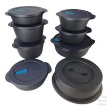 Kit Tigelas Cristalwave Tupperware - 8 Peças