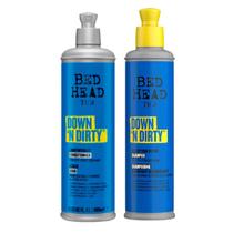 Kit Tigi Bed Head Down 'N Dirty Shampoo Detox e Condicionador Leve 400ML