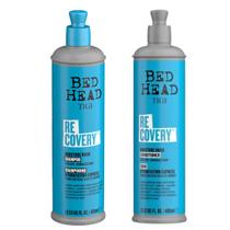 Kit Tigi Bed Head Shampoo e Condicionador Recovery Hidratante Hidratação Rápida Profissional Cabelo Seco Colorido 400ml