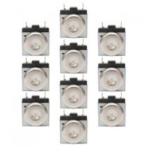 Kit Timer Mecânico Haste Curta Forno Elétrico - 10Peças Metálico Bivolt Kit Timer Mecânico Haste Curta Forno Elétrico - 10Peças Metálico Bivolt