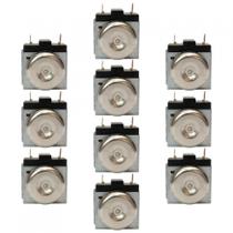 Kit Timer Mecânico Haste Longa Forno Elétrico - 10 peças