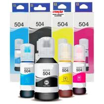 Kit tinta 504 - Kit 4 Cores - T504