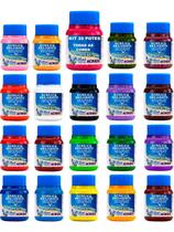Kit Tinta Acrilica Brilhante 37ml Acrilex Escolha As Cores