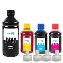 Kit Tinta Compatível Epson EcoTank L3150 L3250 L3110 L1250 L3210 L5190 544 1,25 Litro Inova Ink