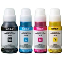 Kit Tinta Compatível Gi10 G6010 G7010 Gi10 04 Cores CMKY Kit Tinta Compatível Gi10 G6010 G7010 Gi10 04 Cores CMKY