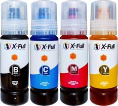 KIT Tinta Compatível Para Impressoras Ecotank-X-FULL