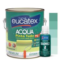 Kit Tinta Epoxi Base Água Azulejos Banheiro 3,6l + Xadrez 50ml