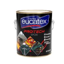 Kit tinta epóxi + catalisador pro tech cinza médio 3,6lt - EUCATEX