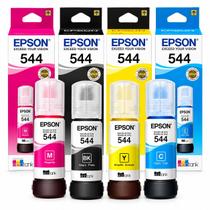 Kit Tinta Epson T544 Original 4 Cores EcoTank L3150 L3210 L3250 L3110