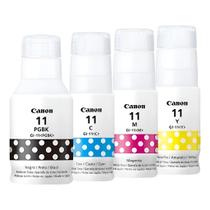 Kit Tinta Gi-11 Gi11 G3160 G2160 - 04 Cores Preto- Amarelo -magenta -ciano ORIGINAL Kit Tinta Gi-11 Gi11 G3160 G2160 - 04 Cores Preto- Amarelo -magenta -ciano ORIGINAL