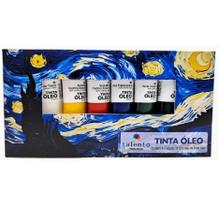Kit Tinta Oleo 20ml c/ 6 Cores Van Gogh Talento