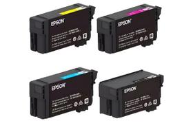 Kit Tinta Original Epson Plotter T3170 T5170 T40w - 04 Cores