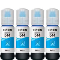 Kit Tinta Original L3250 L3210 T544 L3150 - Kit 04 Ciano