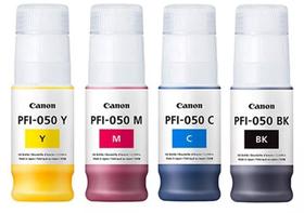 Kit Tinta Original Plotter Canon Tc-20 Tc20 Pfi-050 04 Cores