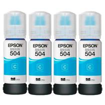 Kit Tinta Original Refil Lacrado 504 T504 L4150 L4160 L6161 Ciano Kit Tinta Original Refil Lacrado 504 T504 L4150 L4160 L6161 Ciano