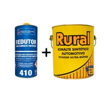 Kit tinta ouro antigo 3,6 rural + redutor 410 900ml