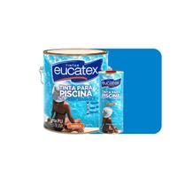 Kit Tinta Para Piscina Brilhante Eucatex Alta Proteção