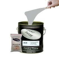 Kit Tinta Refletiva Sinalização - Conduz - CINZA CLARO 3,6L Resina acrílica emulsionada em água Kit Tinta Refletiva Sinalização - Conduz - CINZA CLARO 3,6L Resina acrílica emulsionada em água