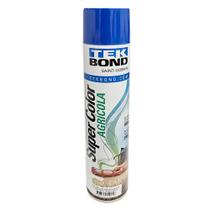 Kit tinta spray agrícola azul 400ml fd 6 unidades - tek bond