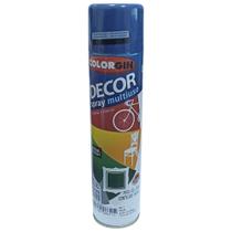 Kit Tinta Spray Azul Colonial Decor Ref 8611 4 Unidades - COLORGIN