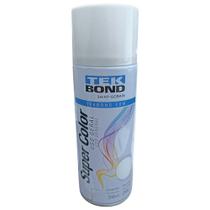Kit tinta spray branco fosco 350ml super color 12 unidades - tek bond