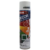 Kit Tinta Spray Branco Fosco 360ml Decor Ref 8841 6 Un - COLORGIN Kit Tinta Spray Branco Fosco 360ml Decor Ref 8841 6 Un - COLORGIN